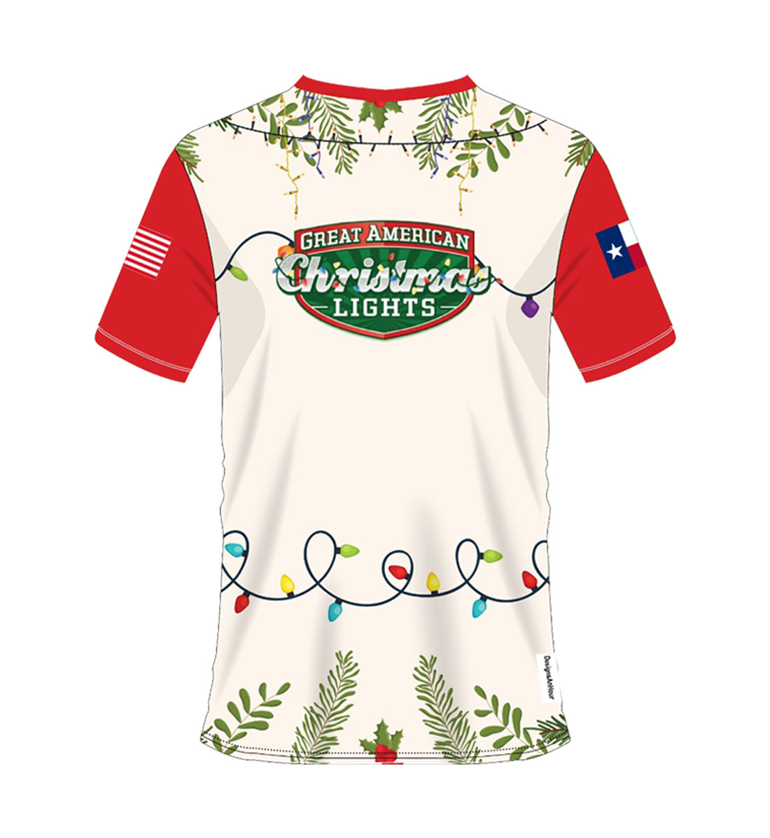 Christmas Lights Sublimation Shirts