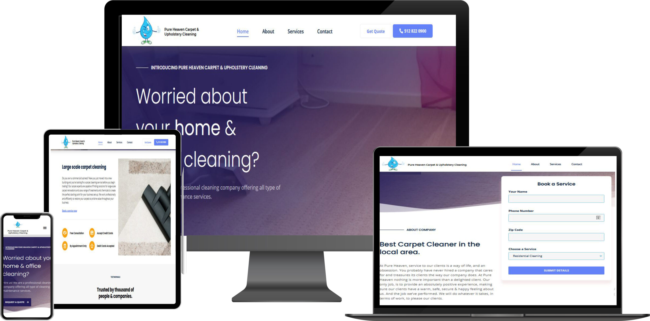 pressure washing websites designing service