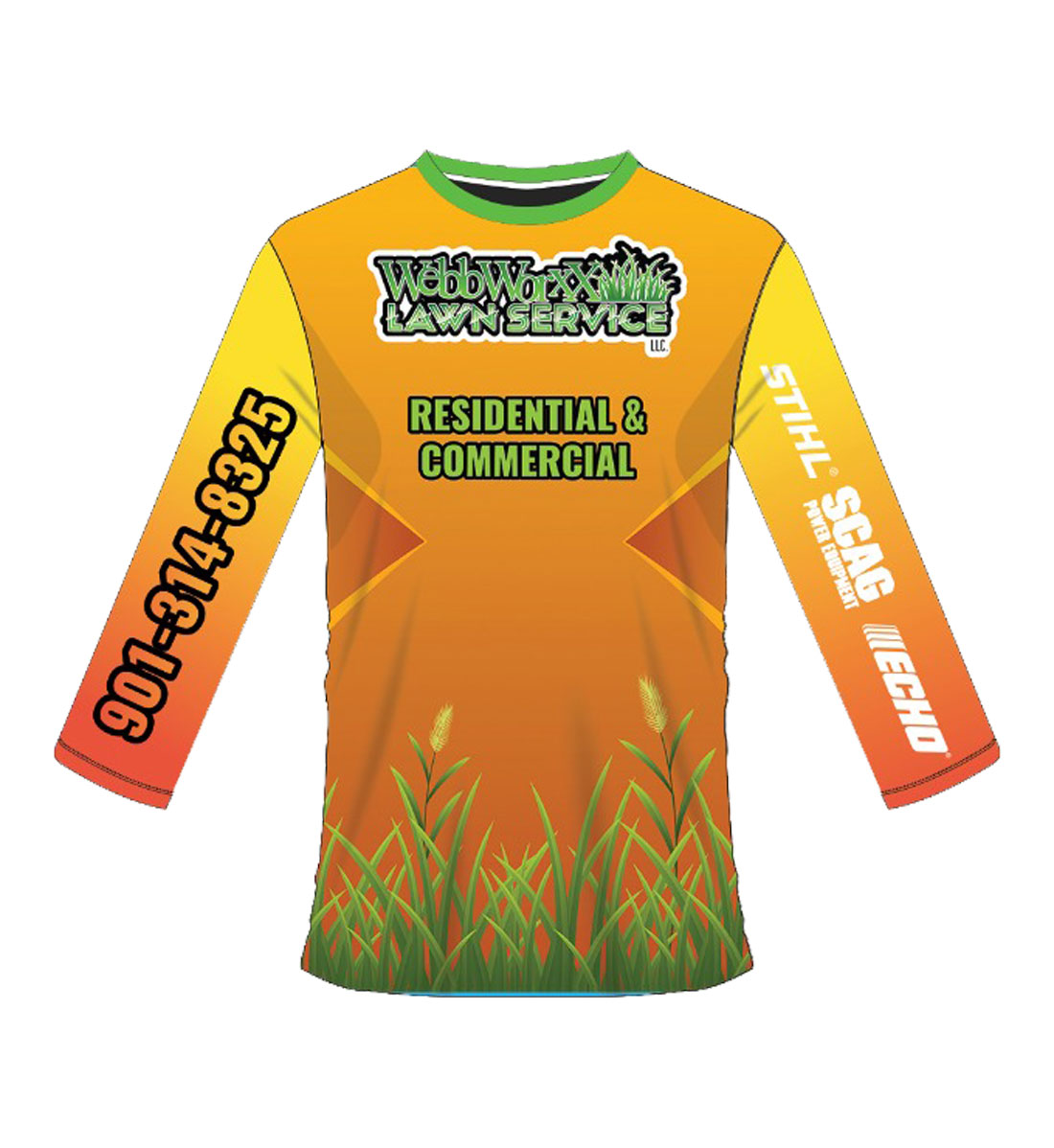 Landscape shirt design