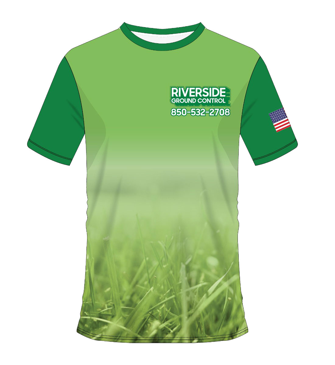 Lawn care sublimation shirt