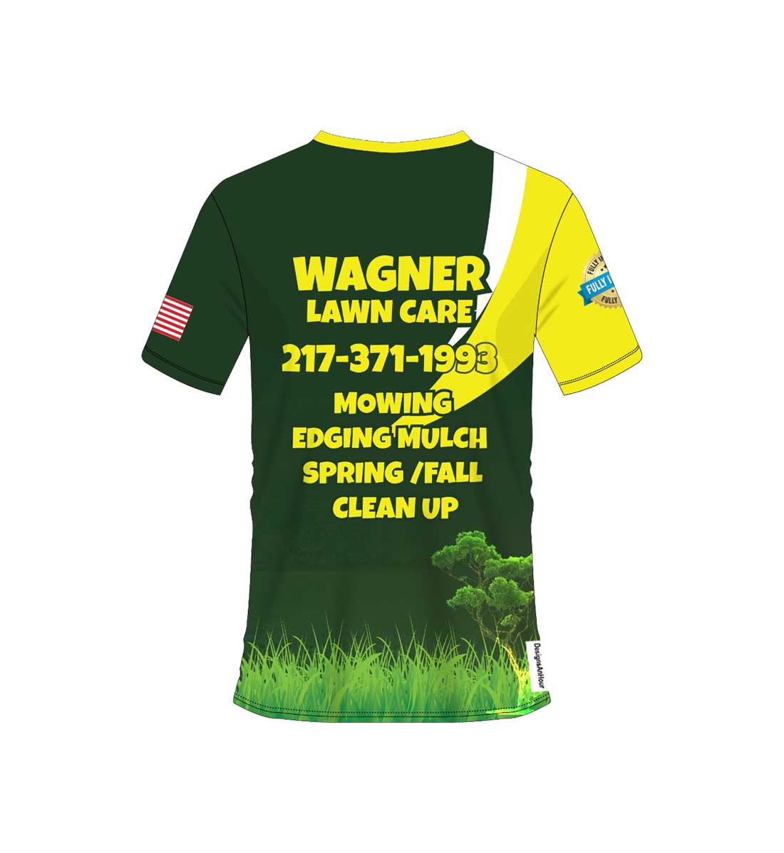 lawn care t-shirt