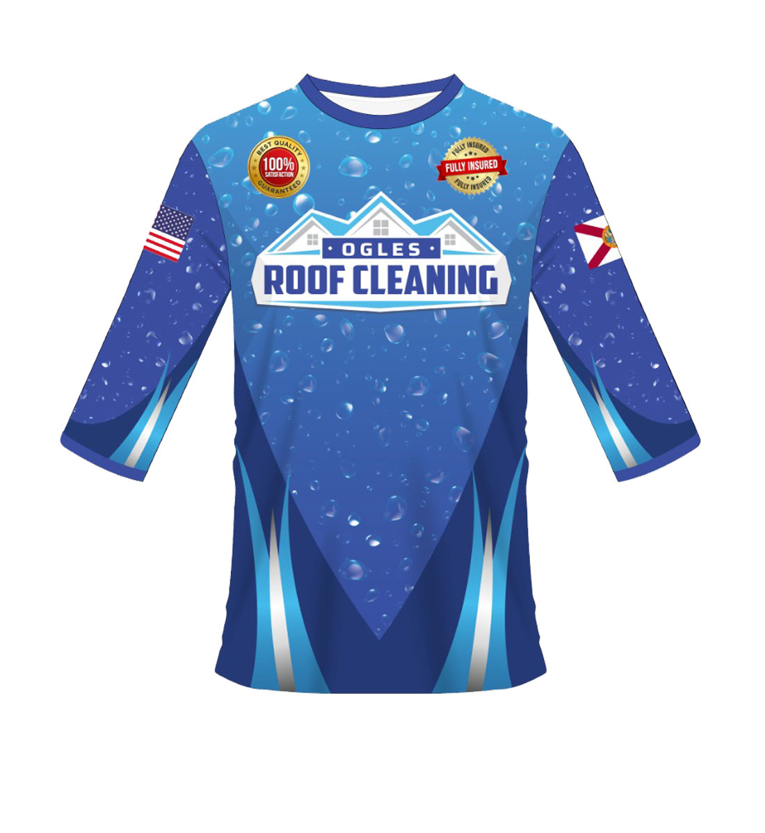 Power Wash Sublimated Shirts Printing