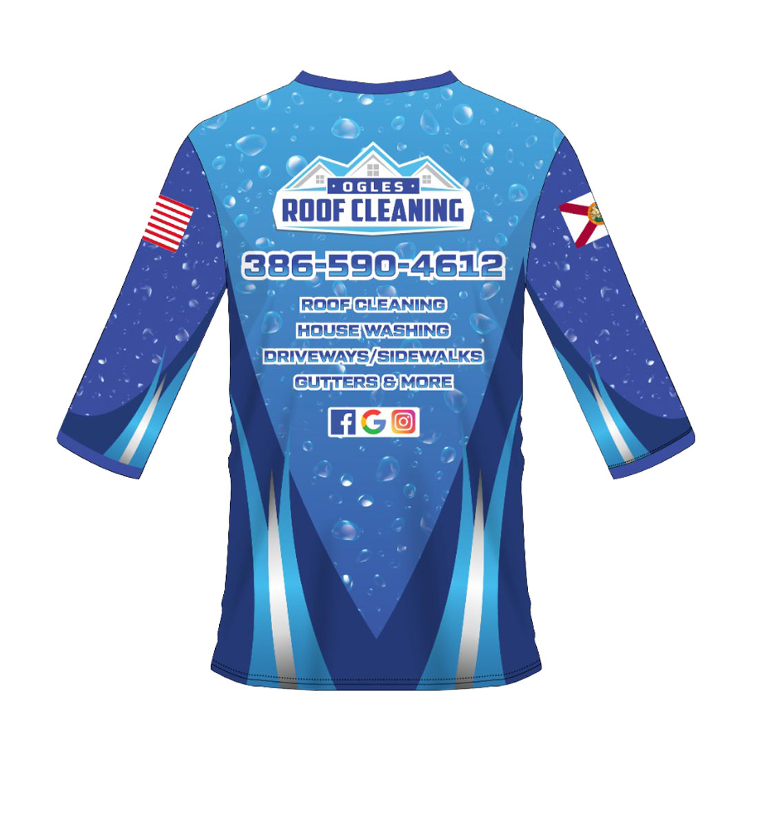 Power Wash Sublimated Shirts