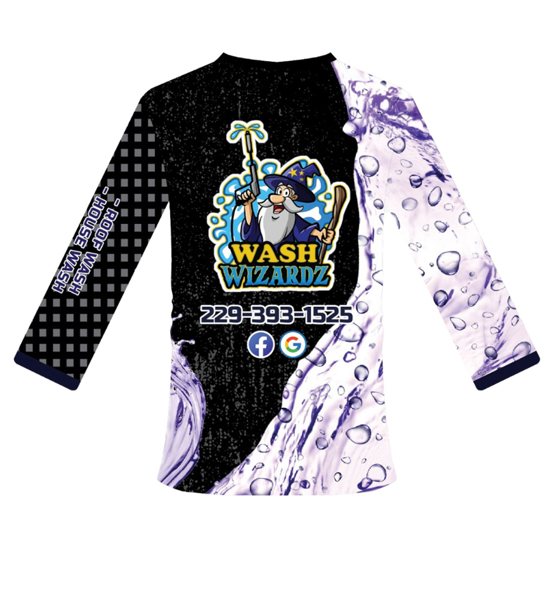 Pressure wash Sublimated Shirts Printing services