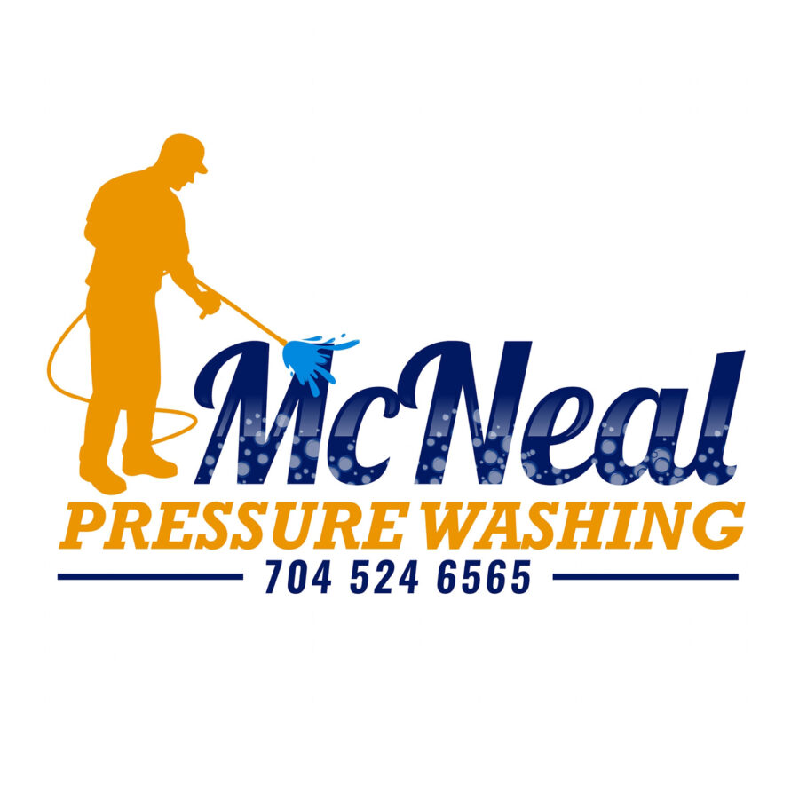 Pressure washing logo design