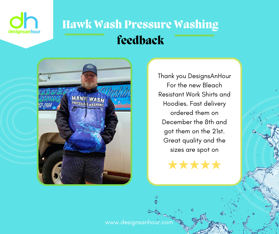 Pressure washing shirt