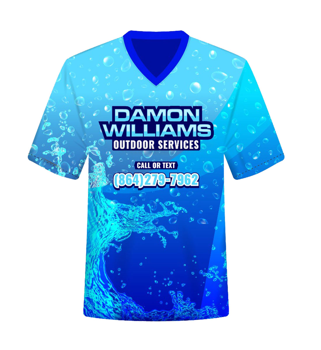 Pressure washing t-shirt design