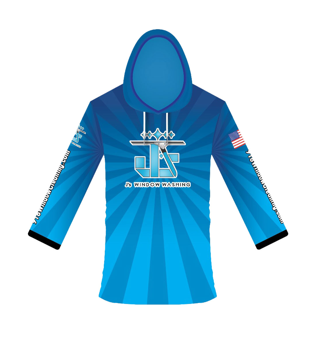 bleach resistant hoodie for pressure washing