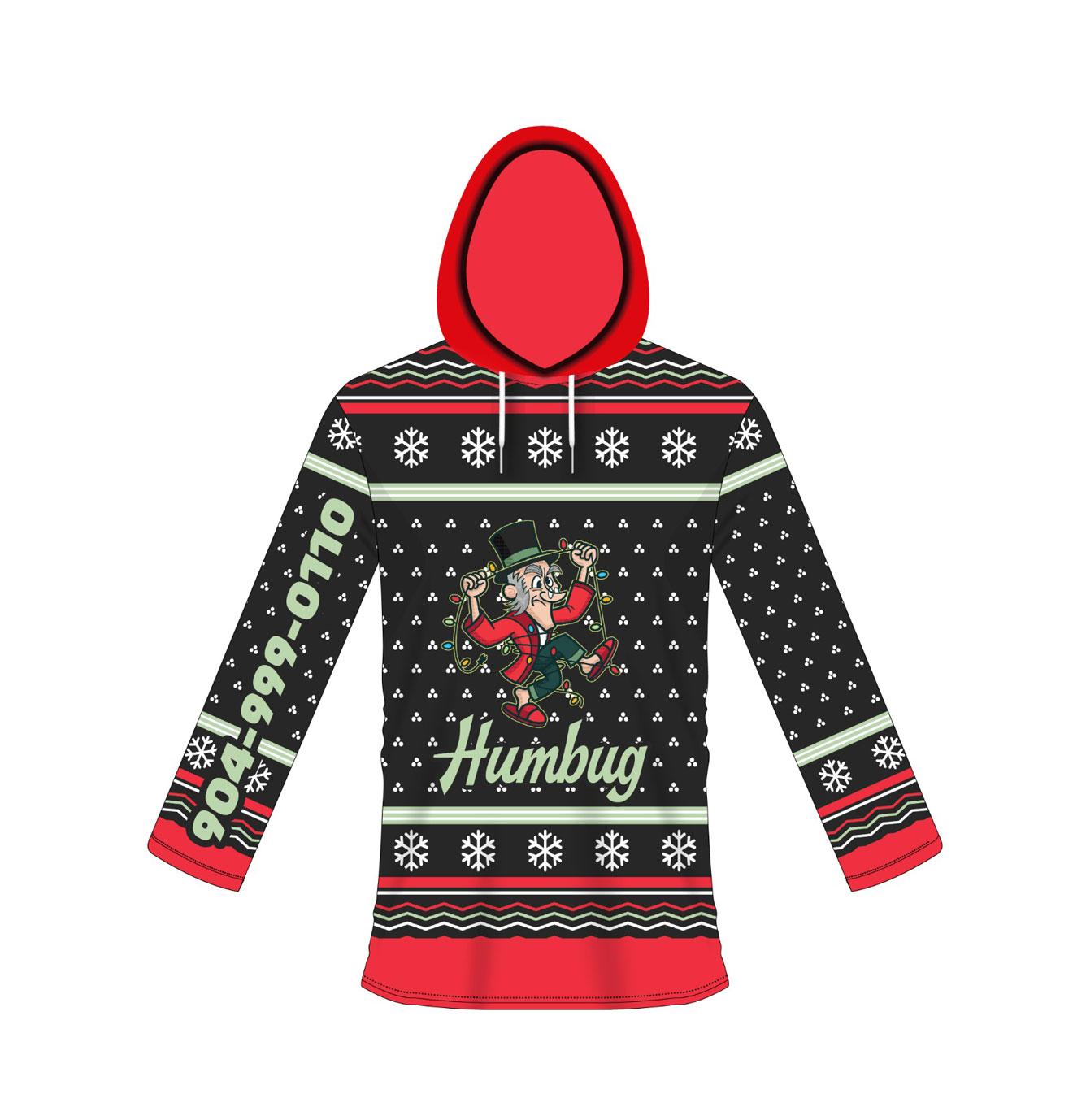 Christmas work hoodies