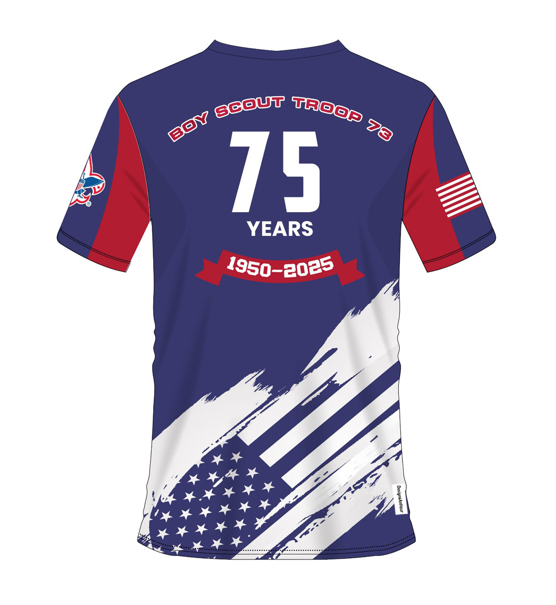 custom boy scout troops shirts