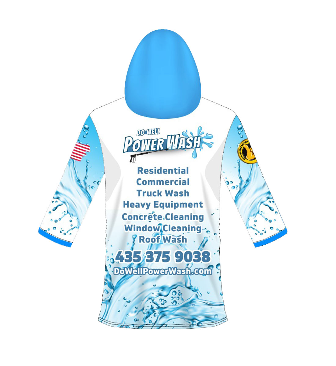 dye-pressure washing hoodies