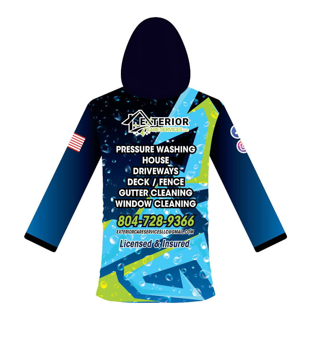 dye sublimation pressure wash hoodie designs
