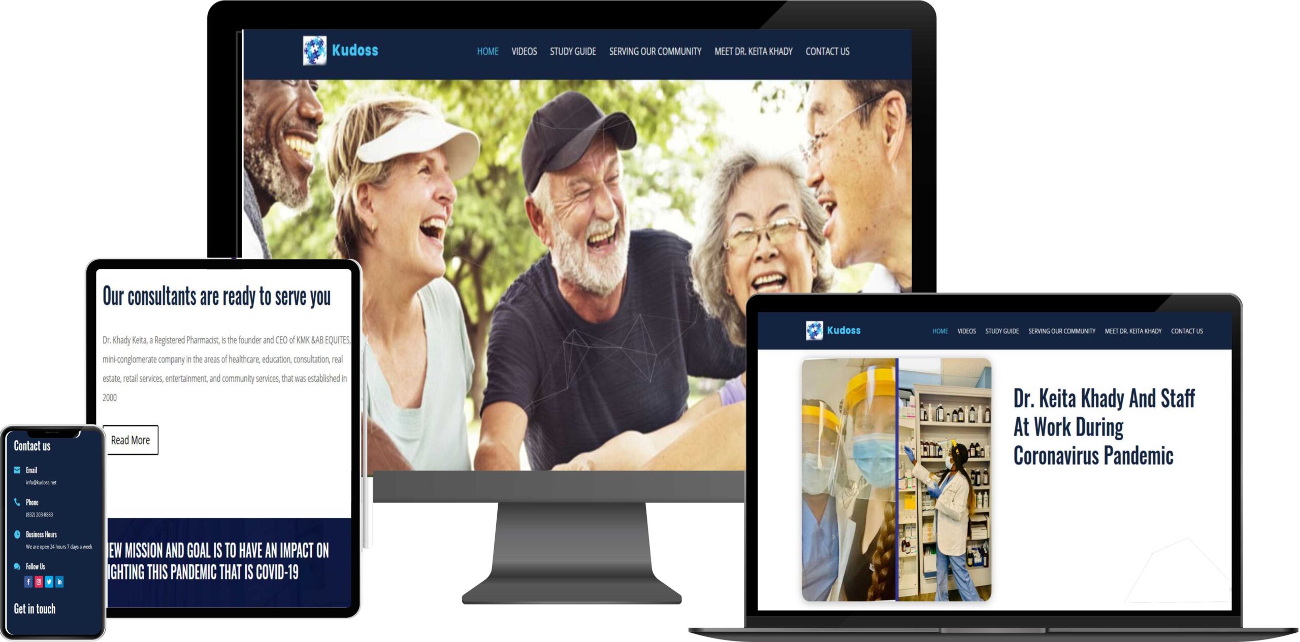 healthcare website design