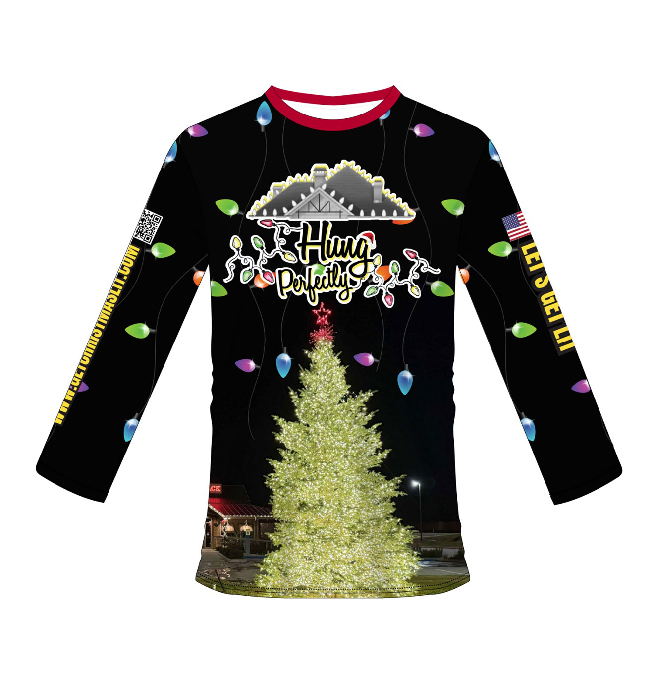 Christmas light installer shirts