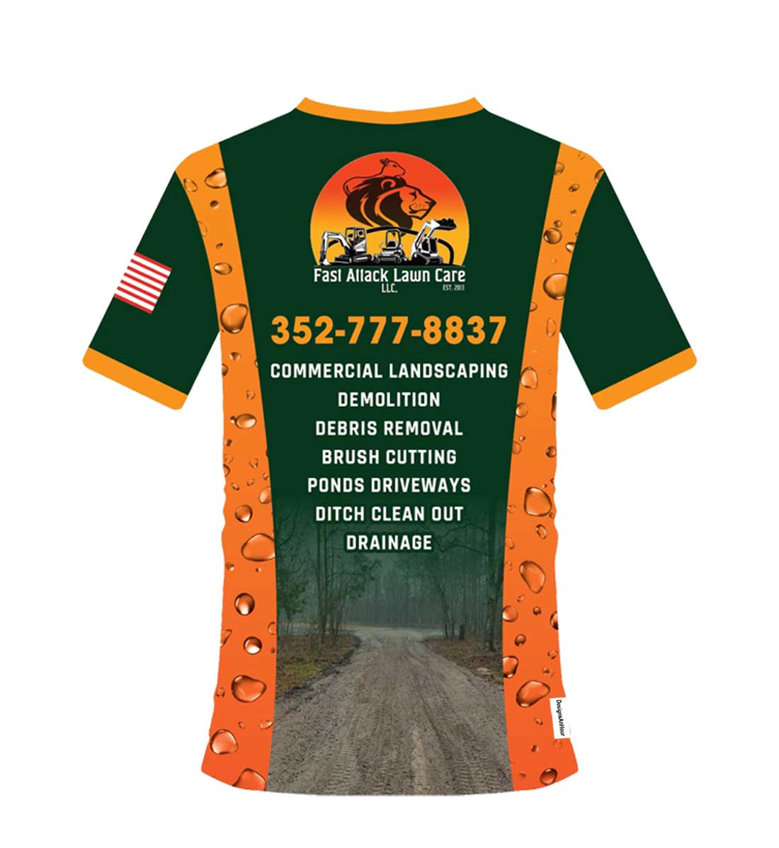 lawn care t-shirt