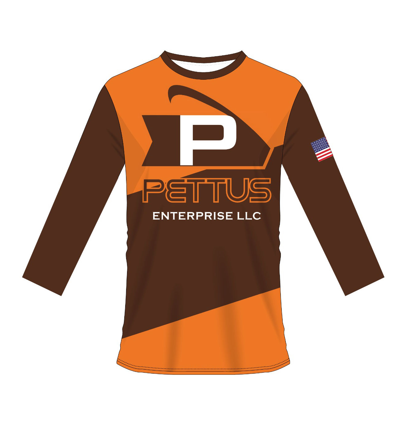 sublimated polyester construction long sleeves shirts