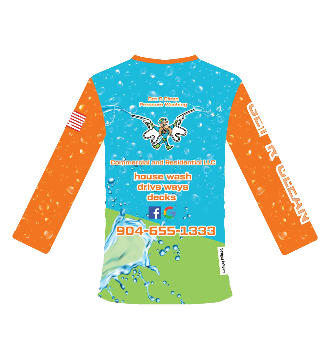 pressure washing shirt design