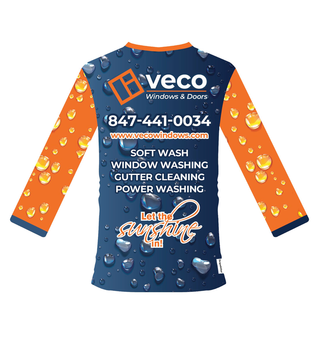window washing shirts